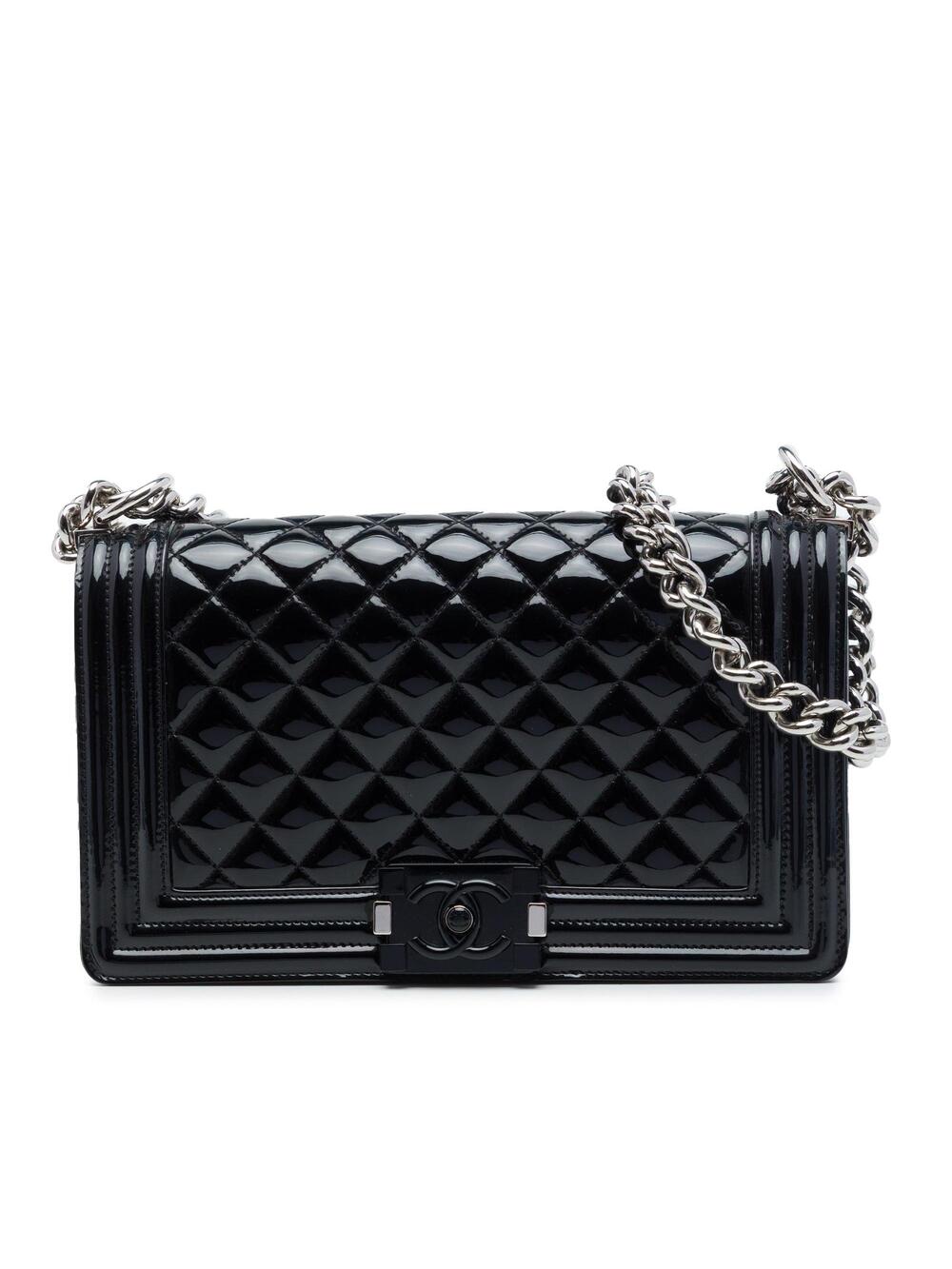 Chanel Boy Flap Bag Quilted Plexiglass #343137C32B